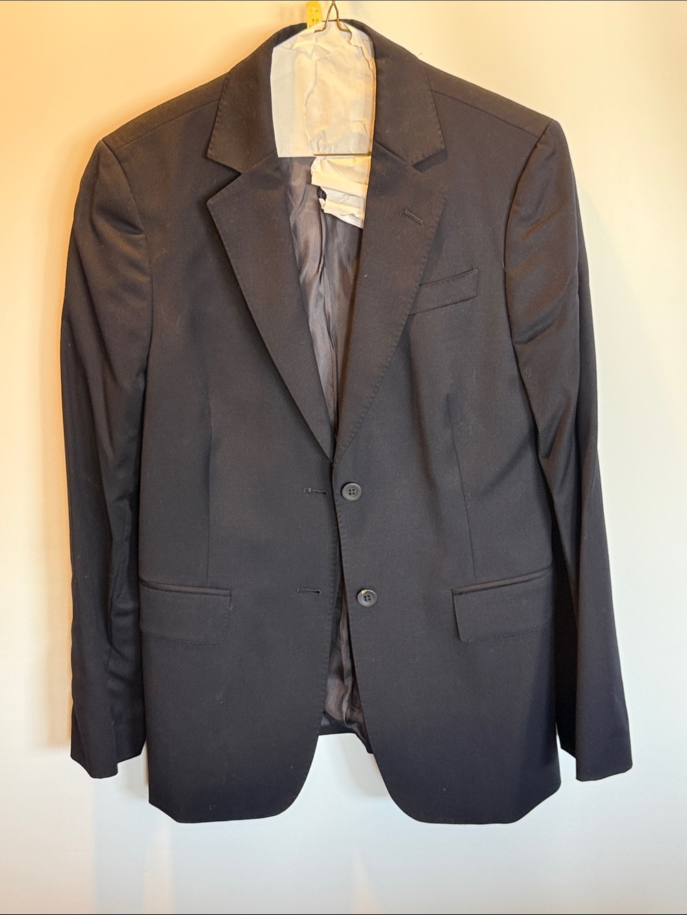Brook's Brothers Women's Black Blazer Two-Button Jacket Size: 10